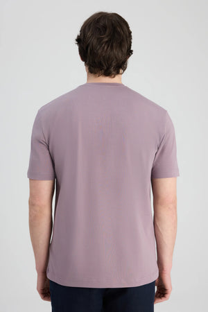 TWN Slim Fit Cotton Stretch T-Shirt Essential Casual Men's Basic T-Shirt