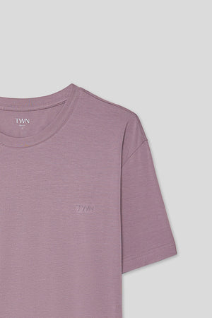 TWN Slim Fit Cotton Stretch T-Shirt Essential Casual Men's Basic T-Shirt
