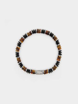 TWN Natural Stone Beaded Bracelet Casual Men's Bracelet