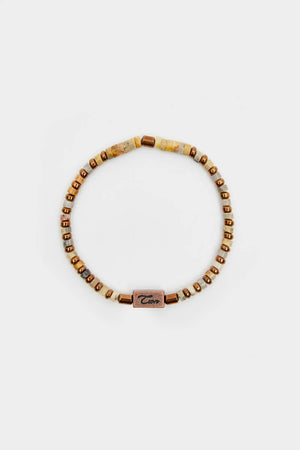 TWN Natural Stone Beaded Bracelet Classic Casual Men's Fashion Accessory
