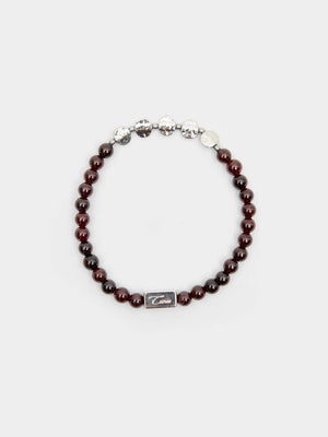 TWN Natural Stone Beaded Bracelet Everyday Men's Casual Accessory