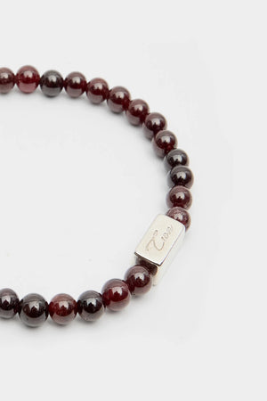 TWN Natural Stone Beaded Bracelet Everyday Men's Casual Accessory