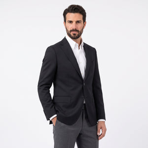 TWN Men's Slim Fit 100% Polyester Suit Jacket for Formal Wear