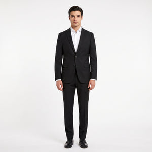TWN Slim Fit Stretch Blend Suit Premium Polyester Viscose Men's Suit 6EF05OB12502D-001