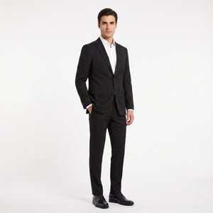 TWN Slim Fit Stretch Blend Suit Premium Polyester Viscose Men's Suit 6EF05OB12502D-001