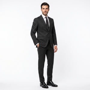 TWN Slim Fit Tailored Suit with Stretch Viscose Fabric