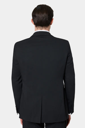 TWN Slim Fit Crepe Pattern Tuxedo Suit Premium Formal Ceremony Men's Suit - 6ESS5E306509M
