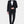 TWN Slim Fit Crepe Pattern Tuxedo Suit Premium Formal Ceremony Men's Suit - 6ESS5E306509M