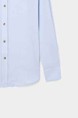 D'S Damat Comfort Fit Modal Blend Plain Shirt Casual Men's Shirt