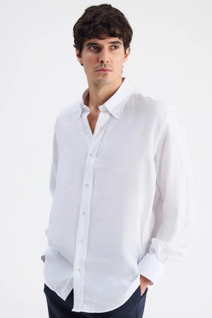D'S Damat Comfort Fit Modal Blend Plain Shirt Casual Men's Shirt