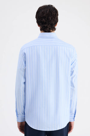 D'S Damat Comfort Fit 100% Cotton Striped Shirt Casual Men's Shirt