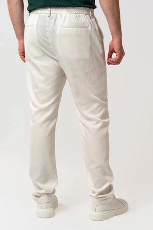 D'S Damat Relaxed Fit Textured Stretch Jogger Pants Casual Men's Trousers