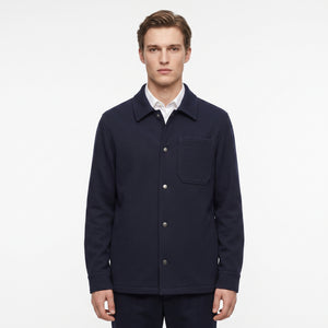 D'S Damat Men's Comfort Fit Viscose Blend Casual Shirt Jacket