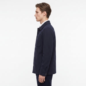 D'S Damat Men's Comfort Fit Viscose Blend Casual Shirt Jacket