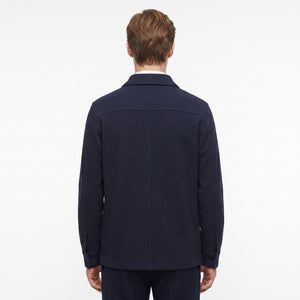D'S Damat Men's Comfort Fit Viscose Blend Casual Shirt Jacket