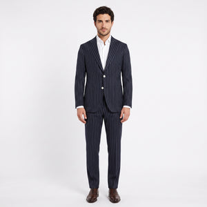 D'S Damat Men's Slim Fit Tailored Suit with Stretch