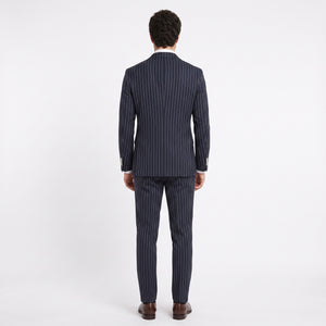 D'S Damat Men's Slim Fit Tailored Suit with Stretch