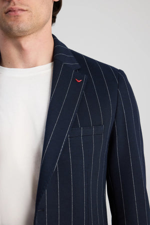 D'S Damat Regular Fit Printed Stretch Suit Casual Men's Suit