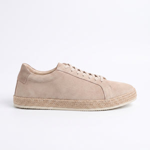 D'S Damat Men's Suede Espadrille Sneakers with Jute Sole