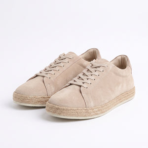 D'S Damat Men's Suede Espadrille Sneakers with Jute Sole