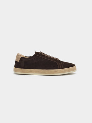 D'S Damat Men's Suede Espadrille Sneakers with Jute Sole