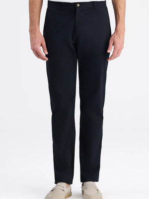 D'S Damat Relaxed Fit Gabardine Chino Trousers Cotton Stretch Casual Men's Pants