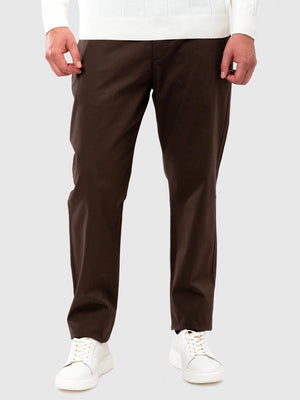 D'S Damat Relaxed Fit Gabardine Chino Trousers Cotton Stretch Casual Men's Pants