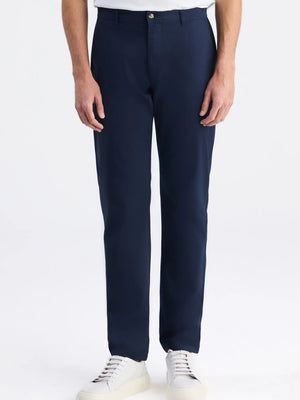 D'S Damat Relaxed Fit Gabardine Chino Trousers Cotton Stretch Casual Men's Pants