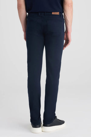 D'S Damat Slim Fit Men's Casual Cotton Stretch Denim Trousers