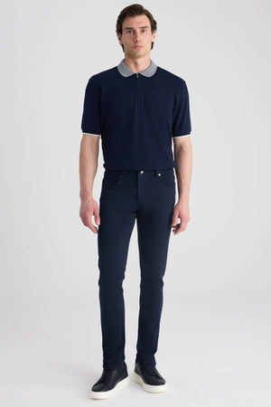 D'S Damat Slim Fit Men's Casual Cotton Stretch Denim Trousers