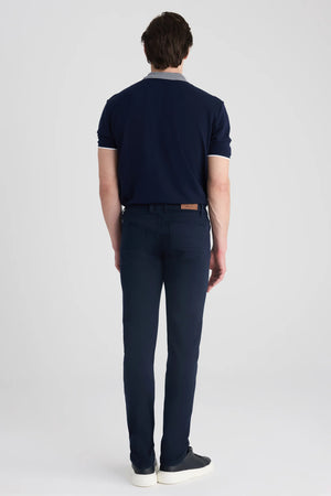 D'S Damat Slim Fit Men's Casual Cotton Stretch Denim Trousers
