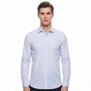 D'S Groom Regular Fit Cotton Blend Striped Shirt Formal Men's Dress Shirt