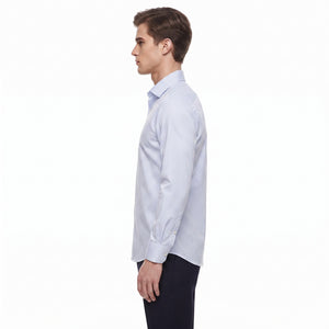 D'S Groom Regular Fit Cotton Blend Striped Shirt Formal Men's Dress Shirt