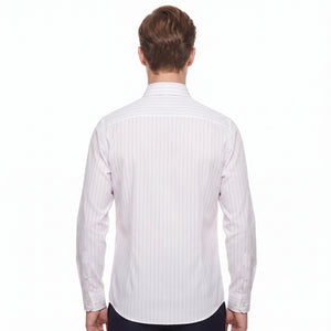 D'S Damat Men's Slim Fit 100% Cotton Formal Shirt