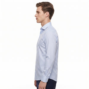 D'S Damat Men's Slim Fit 50% Cotton 50% Polyester Formal Shirt