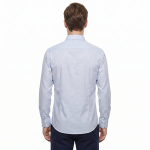 D'S Damat Men's Slim Fit 50% Cotton 50% Polyester Formal Shirt