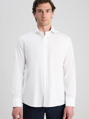 D'S Damat Slim Fit Cotton Blend Textured Shirt Formal Men's Dress Shirt