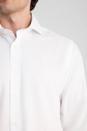 D'S Damat Slim Fit Cotton Blend Textured Shirt Formal Men's Dress Shirt