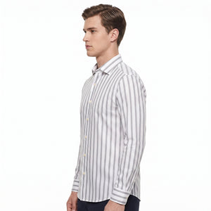 D'S Damat Men's Slim Fit Cotton Blend Formal Shirt