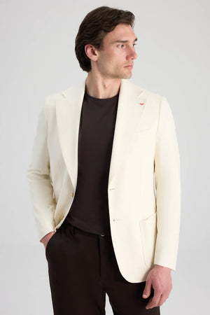 D'S Damat Regular Fit Textured Fabric Stretch Jacket Formal Men's Blazer