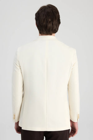 D'S Damat Regular Fit Textured Fabric Stretch Jacket Formal Men's Blazer