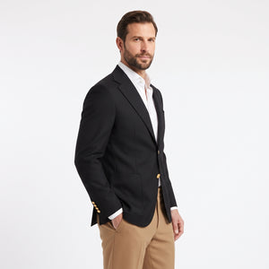 D'S Damat Comfort Fit Textured Fabric Stretch Jacket Formal Men's Blazer
