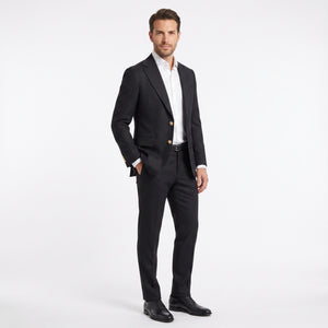 D'S Damat Slim Fit Viscose Blend Suit with Stretch