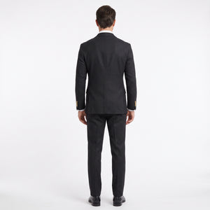 D'S Damat Slim Fit Viscose Blend Suit with Stretch