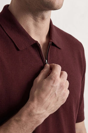 D'S Damat Men's Slim Fit Viscose Blend Knit Sweater with RPT DRY Technology