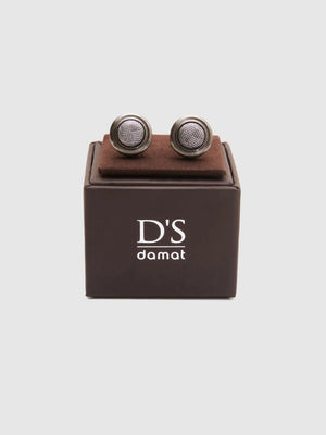 D'S Damat Groom Men's Metal Cufflinks for Formal Wear
