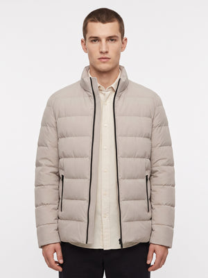 TWN Men's Slim Fit Polyamide Stretch Casual Coat