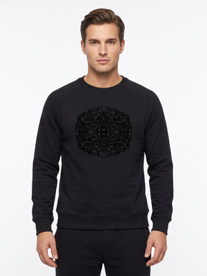 TWN Men's Slim Fit 100% Cotton Casual Sweatshirt