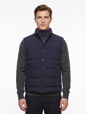 TWN Men's Slim Fit Sleeveless 100% Polyester Casual Jacket