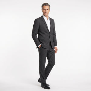 TWN Slim Fit Stretch Blend Suit Premium Polyester Viscose Men's Suit 7EF05KV02520M-A01